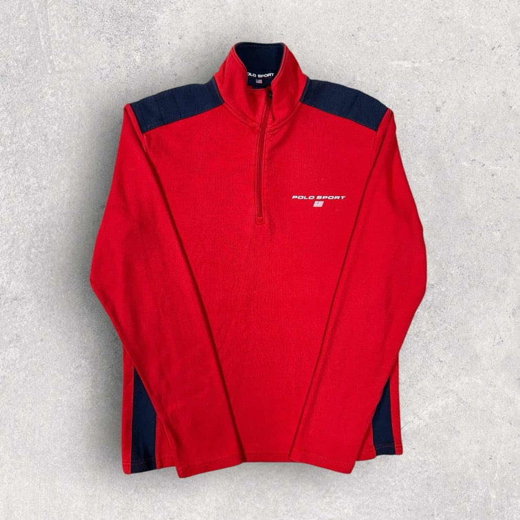 Polo Sport 1/4 Zip Jumper - M