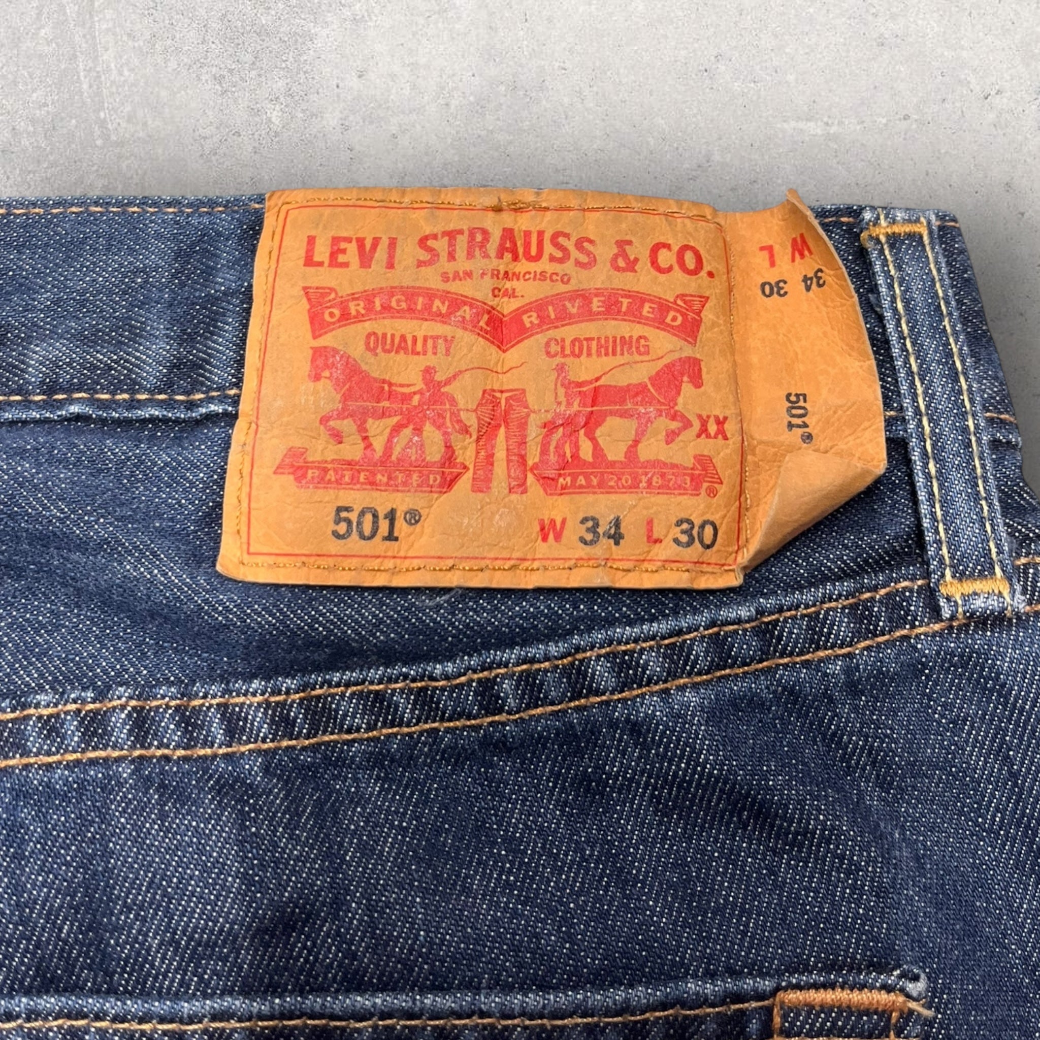 Levi's 501 Straight Jeans - W34 L30