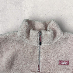Nike Cropped 1/4 Zip Fleece - L