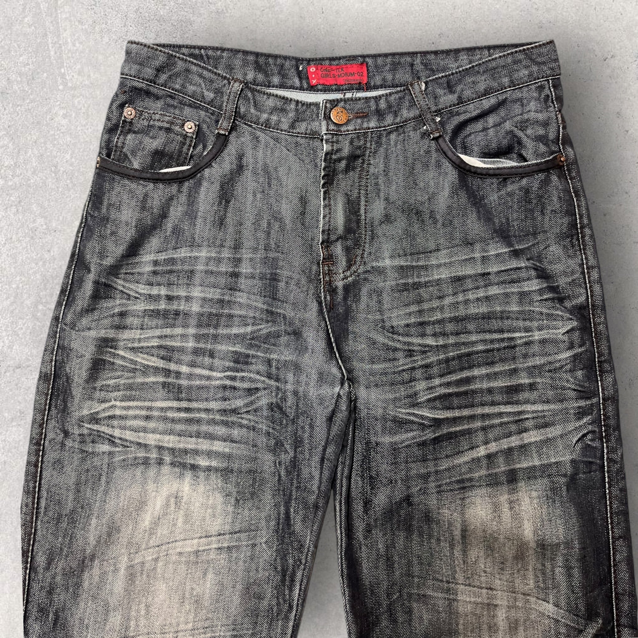 O-X Embroidered Jeans - W30 L34