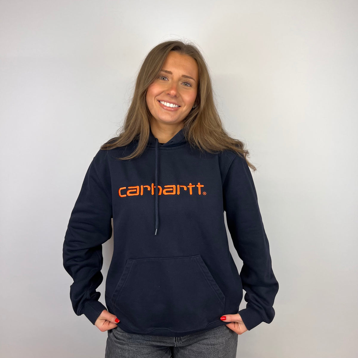 Carhartt Embroidered Hoodie - S