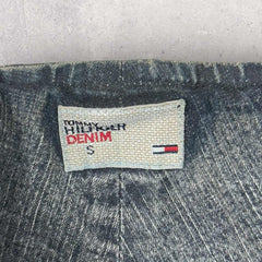 Tommy Hilfiger Denim Pleated Skirt - S