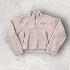 Nike Cropped 1/4 Zip Fleece - L