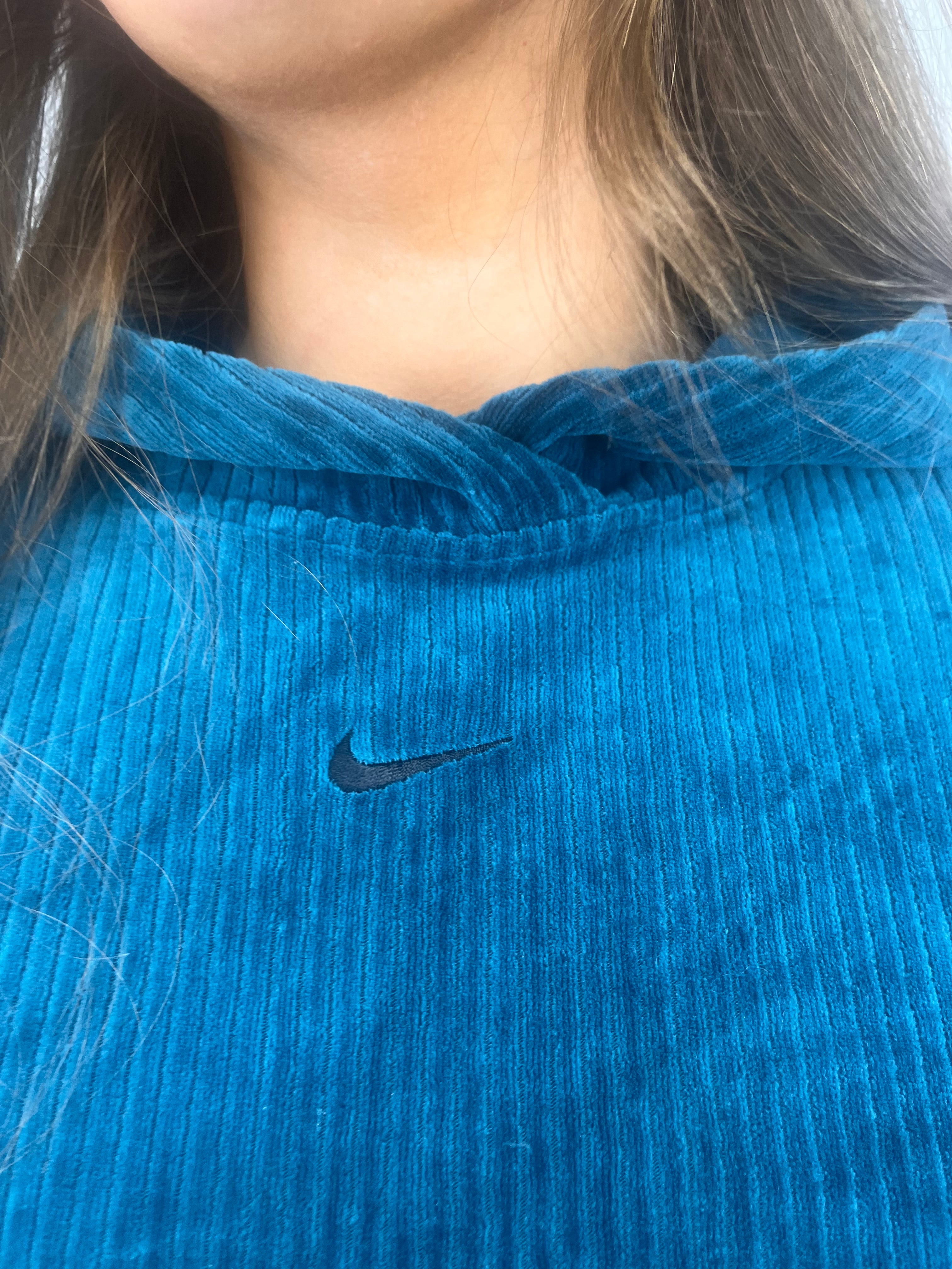 Nike Corduroy Hoodie - S