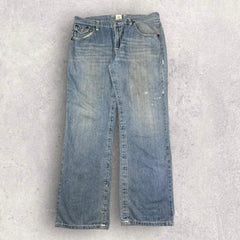 True Religion Distressed Baggy Jeans - W36 L32