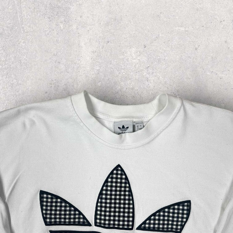 Adidas Cropped Sweatshirt- UK8