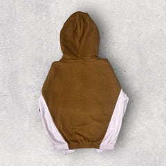 Adidas Colour Block Fleece Hoodie - UK6