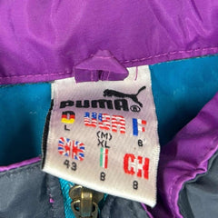Vintage Puma Windbreaker Jacket - L