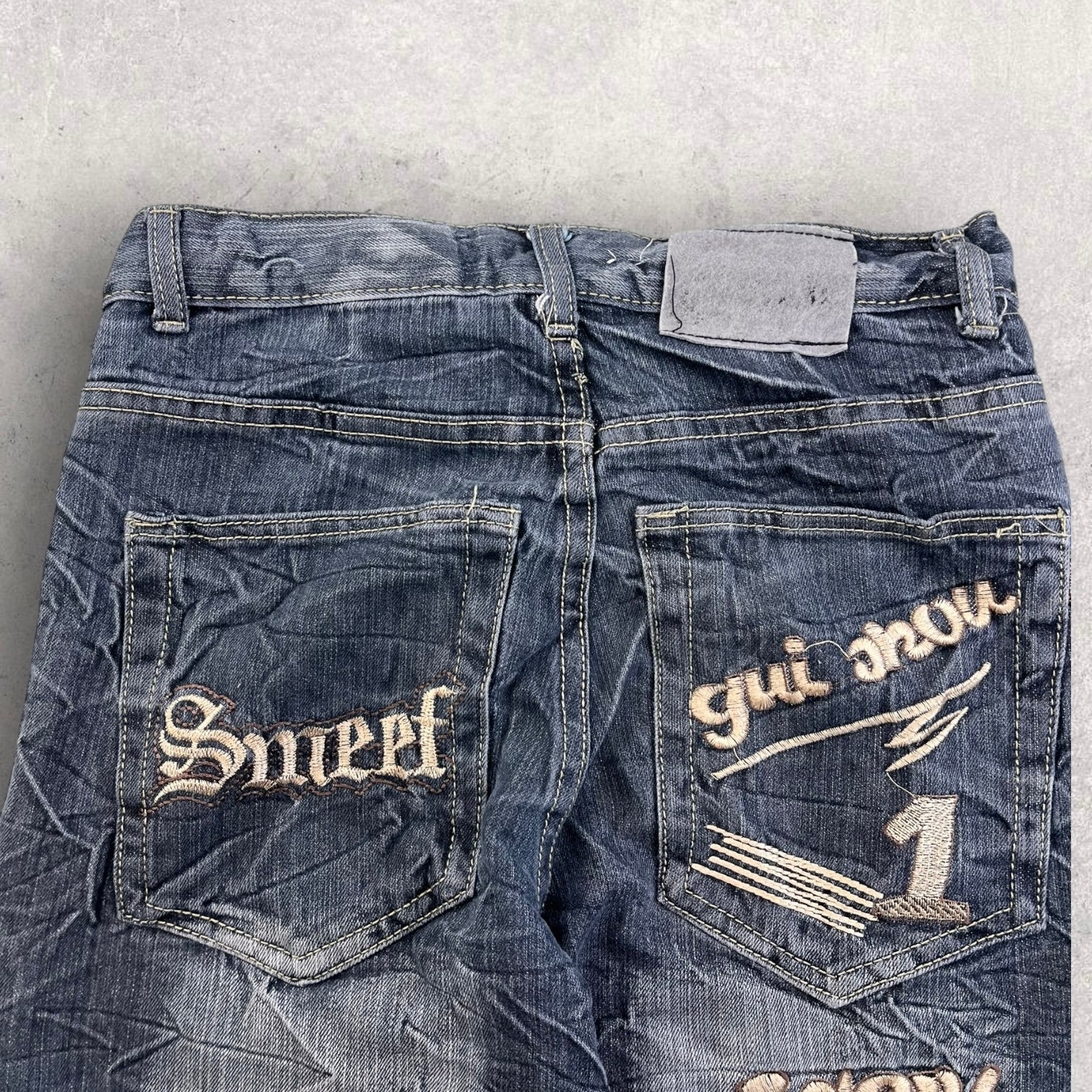 Happy Hope Jeans Wear Embroidered Jeans - W28 L34