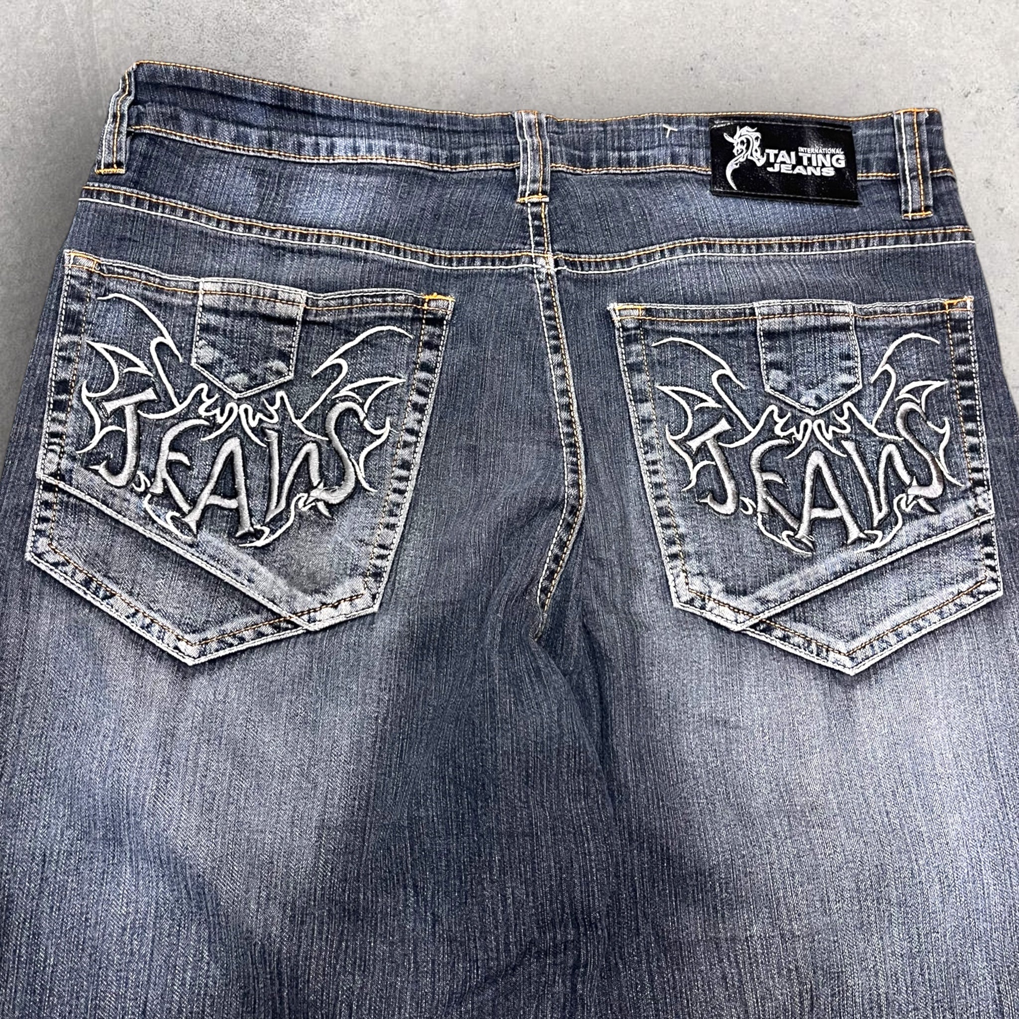 Straight Fit HipHop Jeans - W34 L30