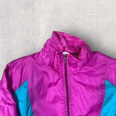 Vintage Windbreaker Jacket - L