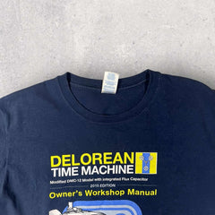 Delorean Graphic T-shirt- L
