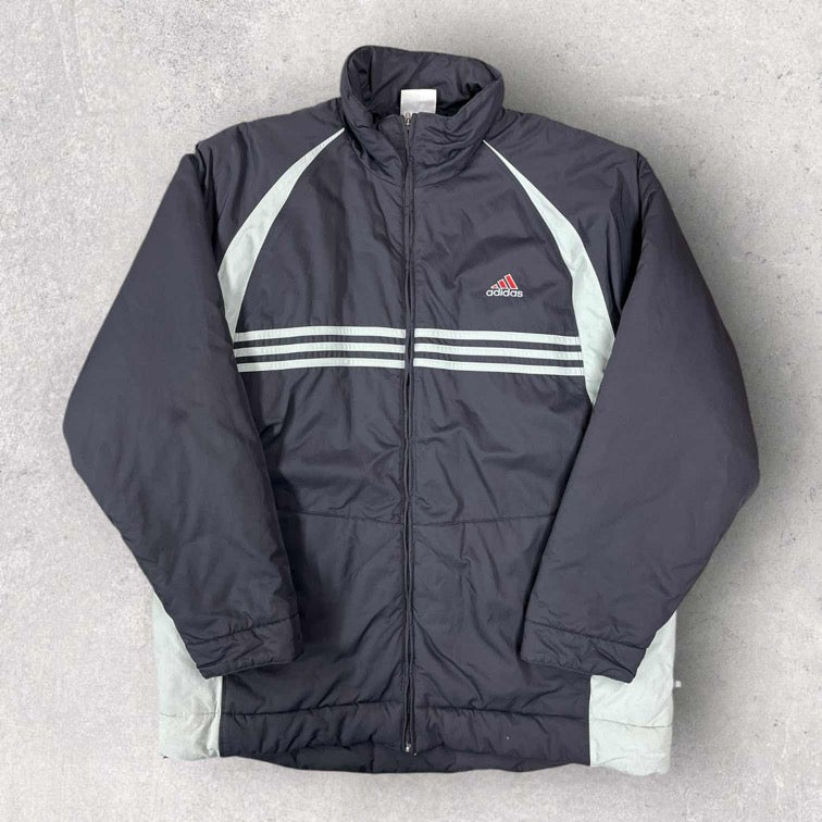 Vintage Adidas Puffer Jacket - L
