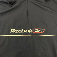 Reebok 1/4 Zip Hooded Windbreaker Jacket - L