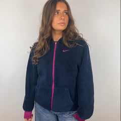 Nike Reversible Fluffy Coat - M