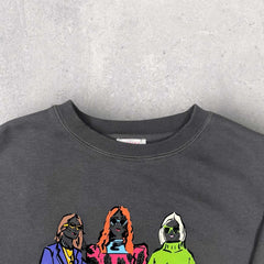 Savida Graphic Print Sweatshirt- M