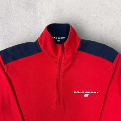 Polo Sport 1/4 Zip Jumper - M