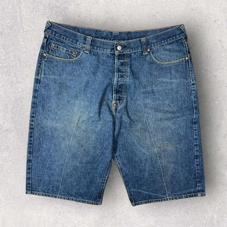 Flower Embroidered Shorts - W40