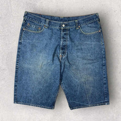 Flower Embroidered Shorts - W40