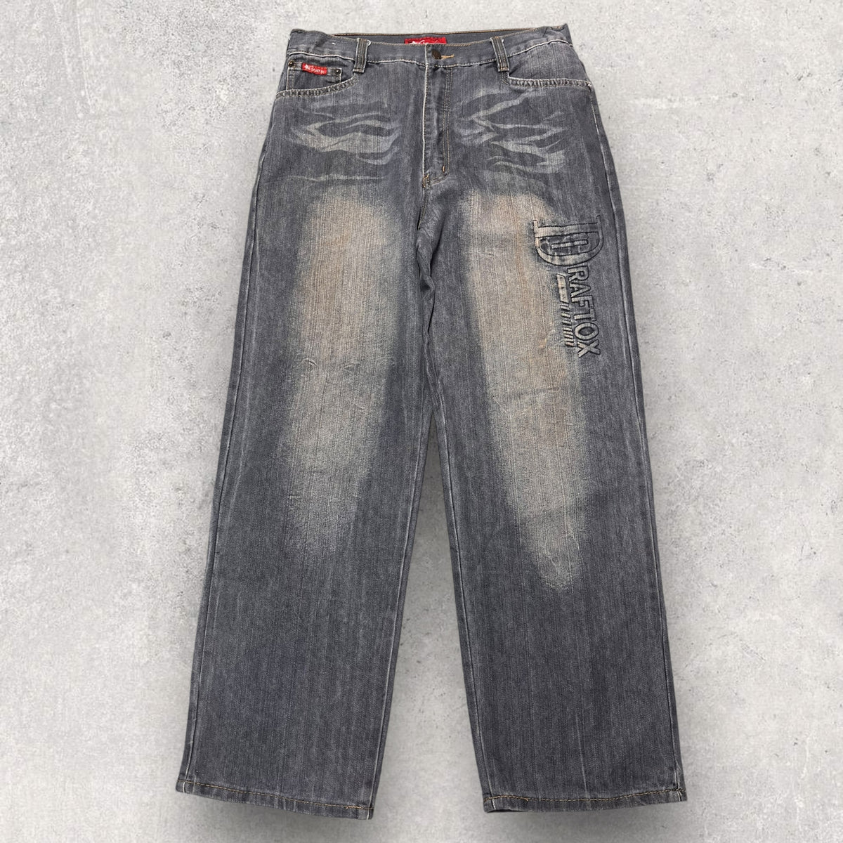 Draftox Skull Jeans W38 L32