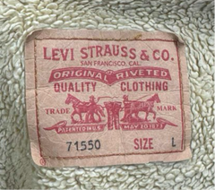 Levi’s Corduroy Fleece Lined Jacket - L