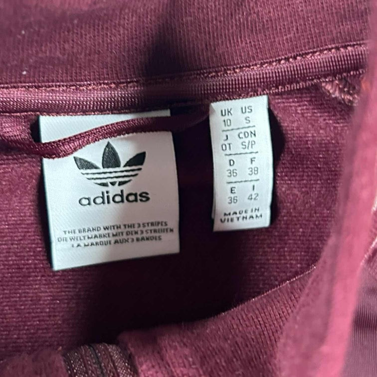 Adidas Cropped Track Jacket - UK10