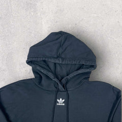 Adidas Cropped Graphic Hoodie - UK6