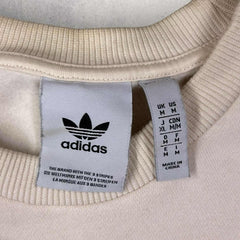 Adidas Embroidered Graphic Sweatshirt - M