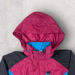 Vintage Nike Colour Block Windbreaker- L