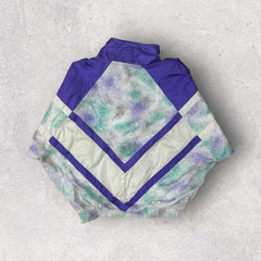 Diamond Cut Colour Block Windbreaker -UK 10