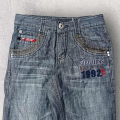 Fubu Jeans Embroidered Jeans - W29 L29.5