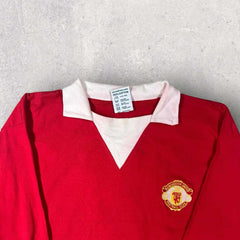 Vintage Style Manchester United Football Top - XL