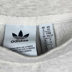 Adidas Cropped Sweatshirt- UK6