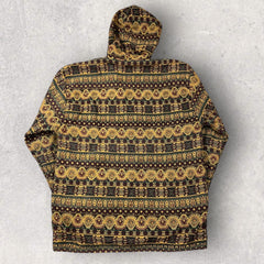 American Style 1/4 Button Hoodie - XL
