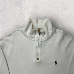 Polo Ralph Lauren 1/4 Zip Knit Sweater - M