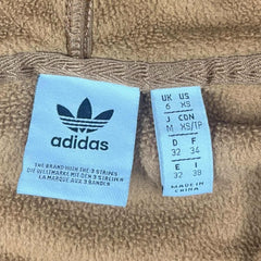 Adidas Colour Block Fleece Hoodie - UK6