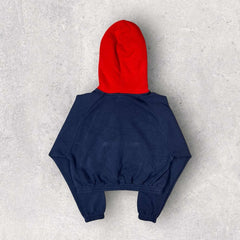 Jordan Cropped Graphic Hoodie - XS