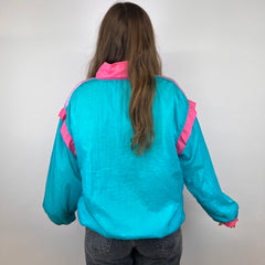 90s Vintage Windbreaker Jacket - M