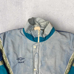 Vintage Umbro Colour Block Windbreaker- M