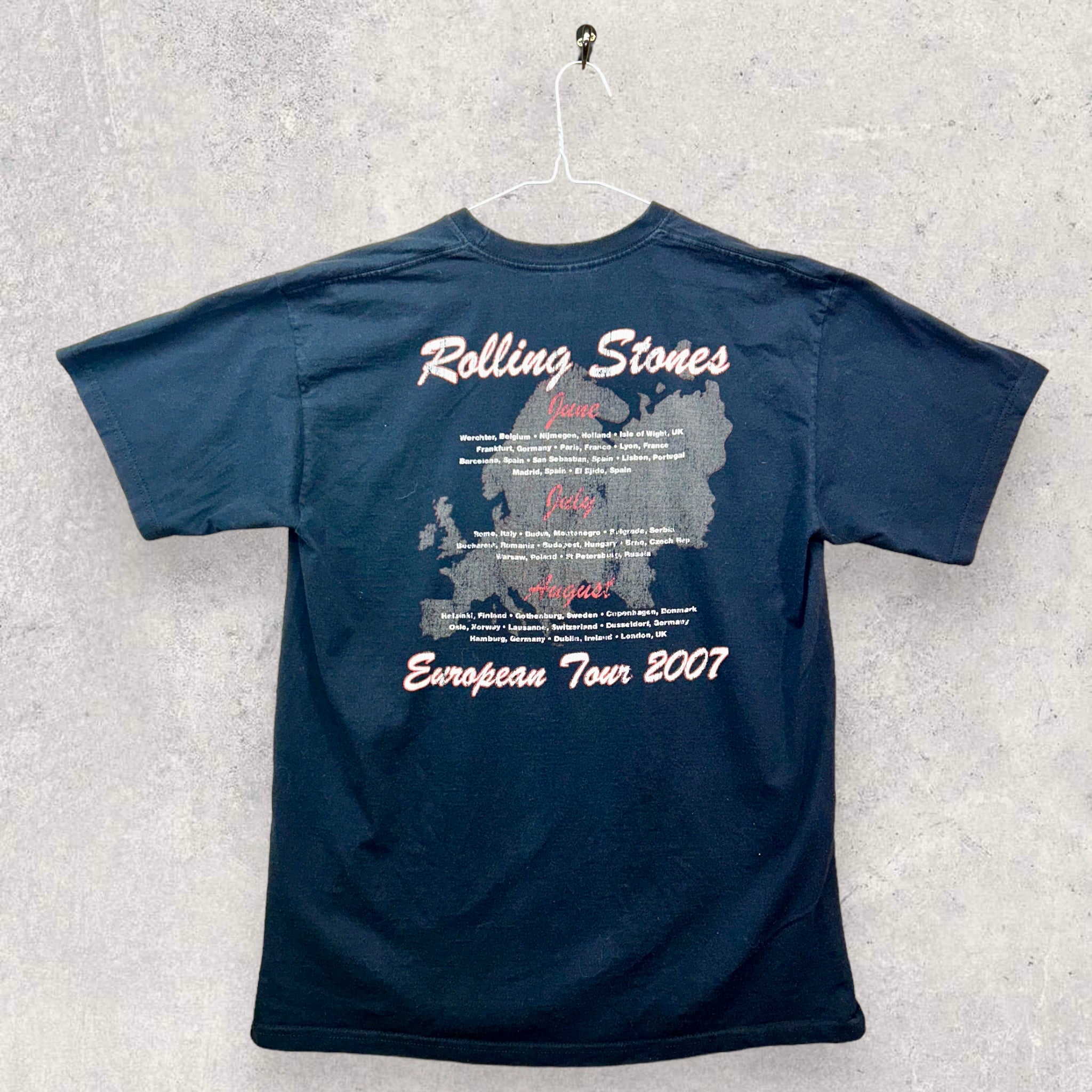 Rolling Stones European Tour 2007 Graphic T-Shirt- L