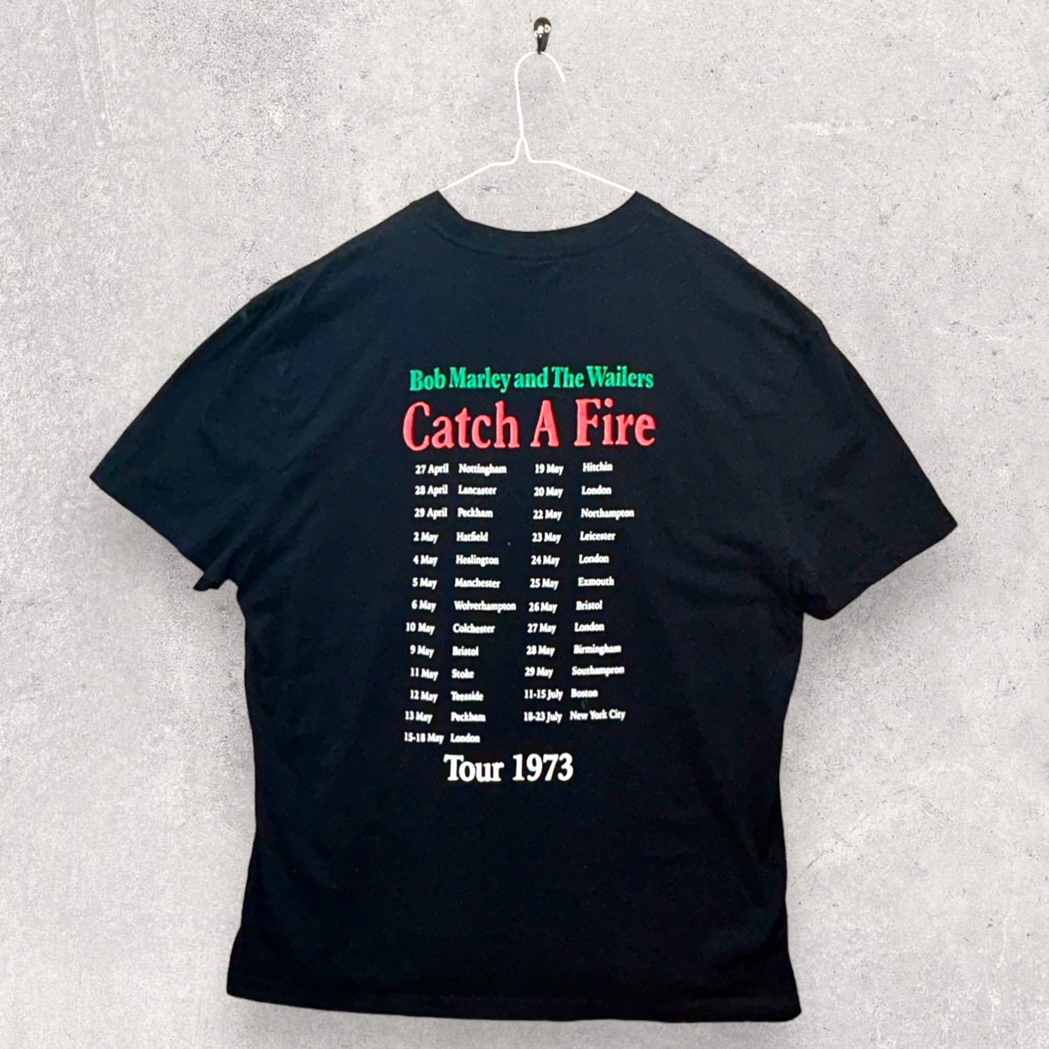 Bob Marley1973 Tour T-Shirt - L