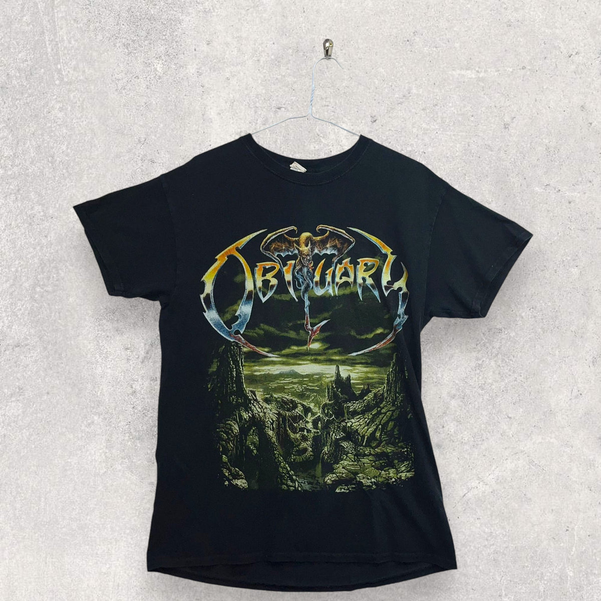 Obituary Graphic T-Shirt - M