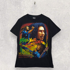 Bob Marley Graphic T-Shirt - S