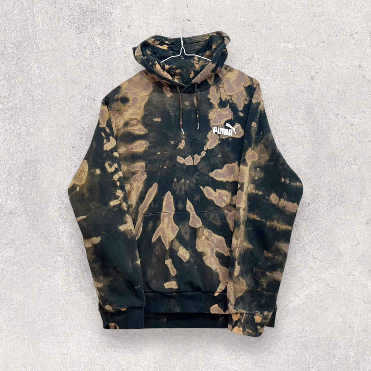 Puma Tie-Dye Hoodie - M