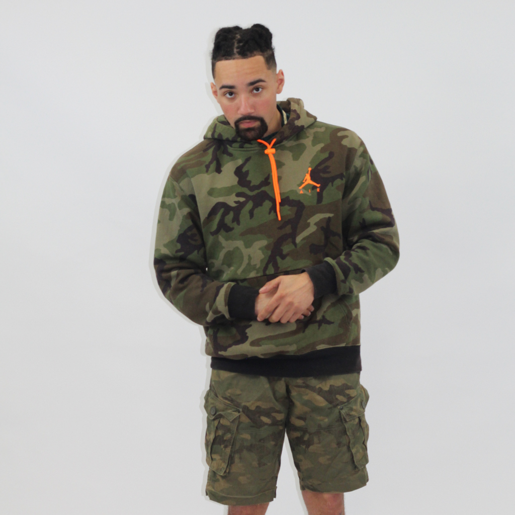 Camo jordan hoodie best sale