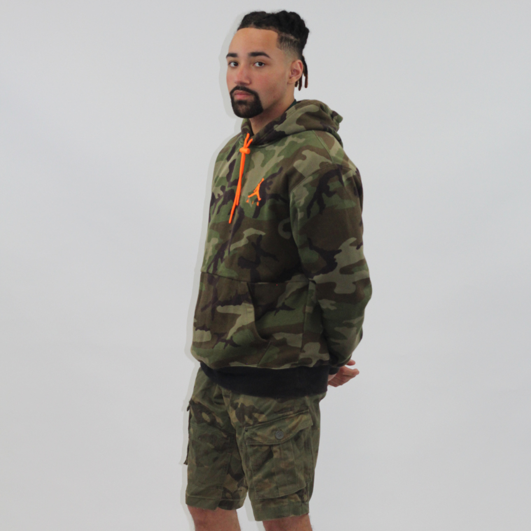 Jordan camo hoodie - M